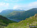 Looking over Buttermere to High Snockrigg with Grasmoor in the distance from Scarth Gap