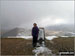 Sarah on top of Helvellyn