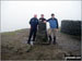 John, Steve and Paul on top of Pen-y-ghent