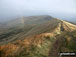 Rainbow and Mam Tor from Lord's Seat (Rushup Edge)