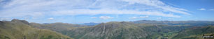 *Bow Fell (Bowfell), Rosett Pike and The Langdale Pikes from Pike of Blisco (Pike o' Blisco)